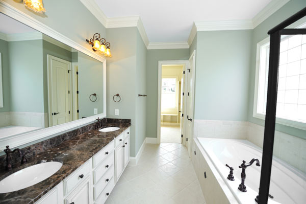 Bright bathroom