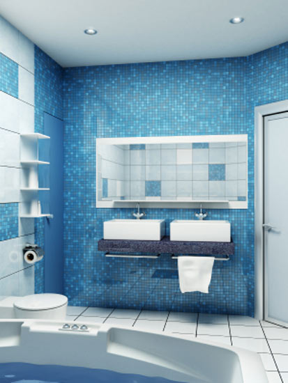 Contemporary bathroom