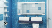 Contemporary bathroom