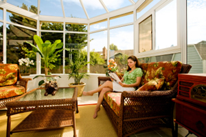 Green porch