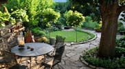 Stone walkway