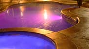 Hot tub and pool