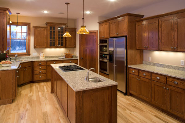Oak kitchen